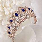 Kingsbrae blue tiara | Rose Gold Canada