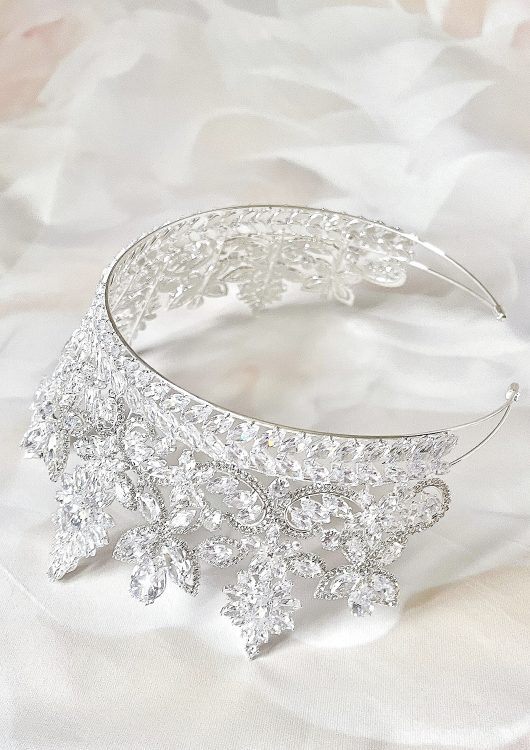 Palace luxury tiara for brides and princess parties. Bridal Hair Accessories