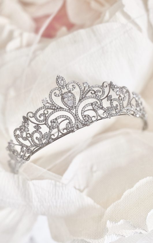 Eleanor Tiara | Princess Bride Crown | Swarovski Crystals